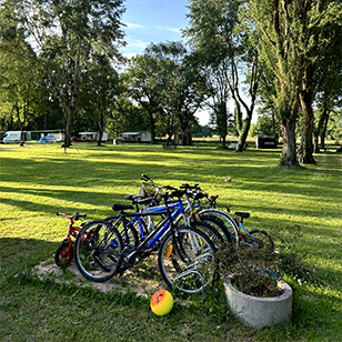 Location de vélos au camping de la Grande Pâture