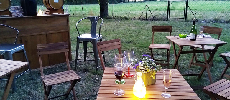 Snack-bar du camping de la Grande Pâture dans le Maine-et-Loire