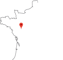 Situation géographique du camping